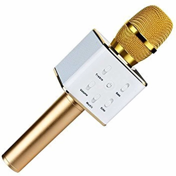 Q7 Wireless Bluetooth Handheld Microphone with Hifi Speaker