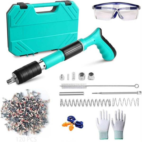 101 in 1 Manual Steel Nail Gun Set