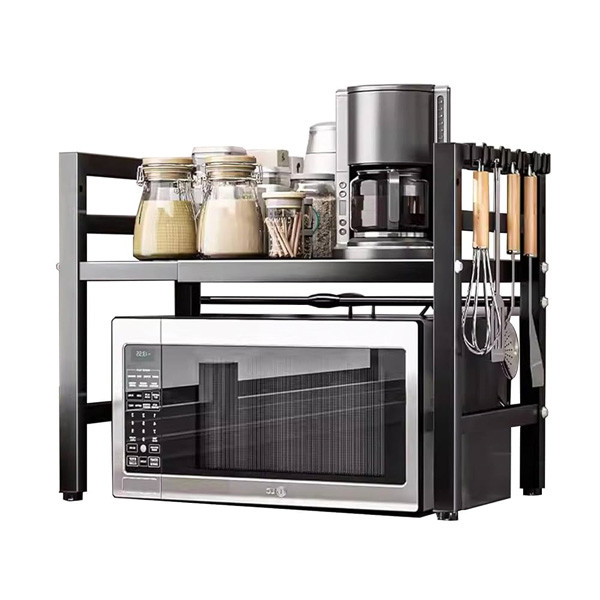 Expandable & Height Adjustable Microwave Rack