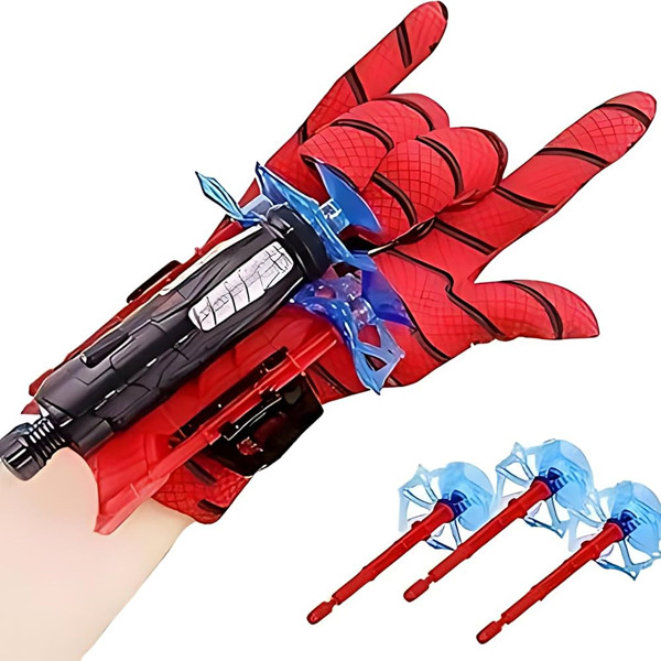Spider Launcher Silk Spider Hero Spinning Gloves