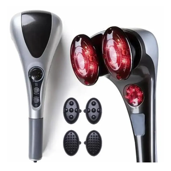 Double Head Infrared Heating Massager